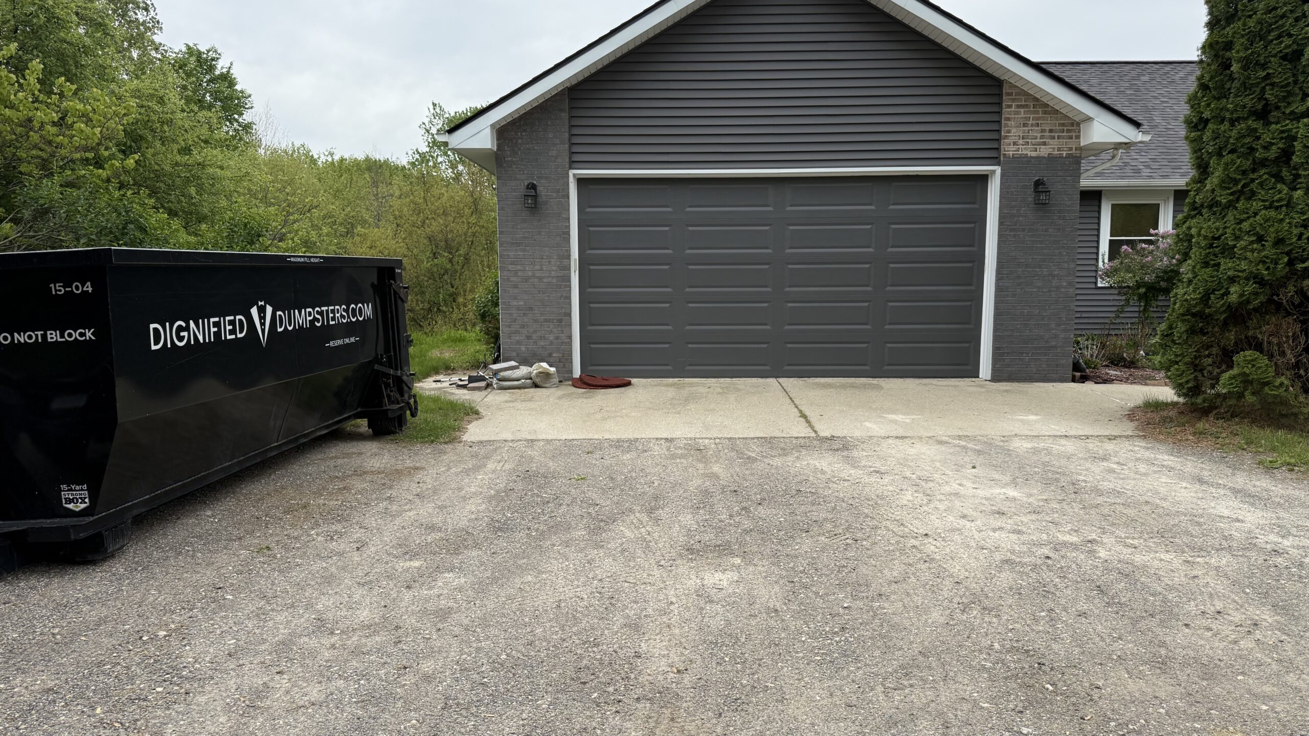 Dumpster rental Service area