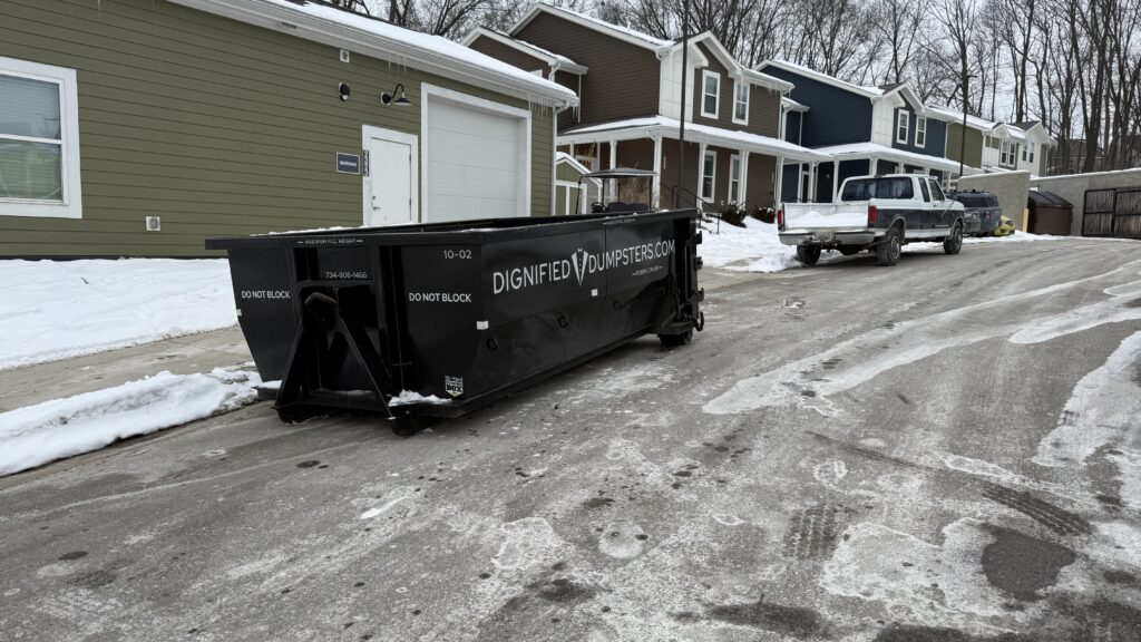 10 yard dumpster