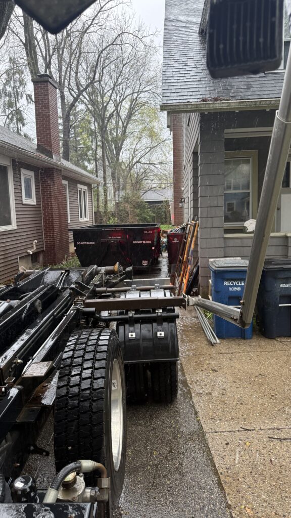 Same-day dumpster rental Ann Arbor