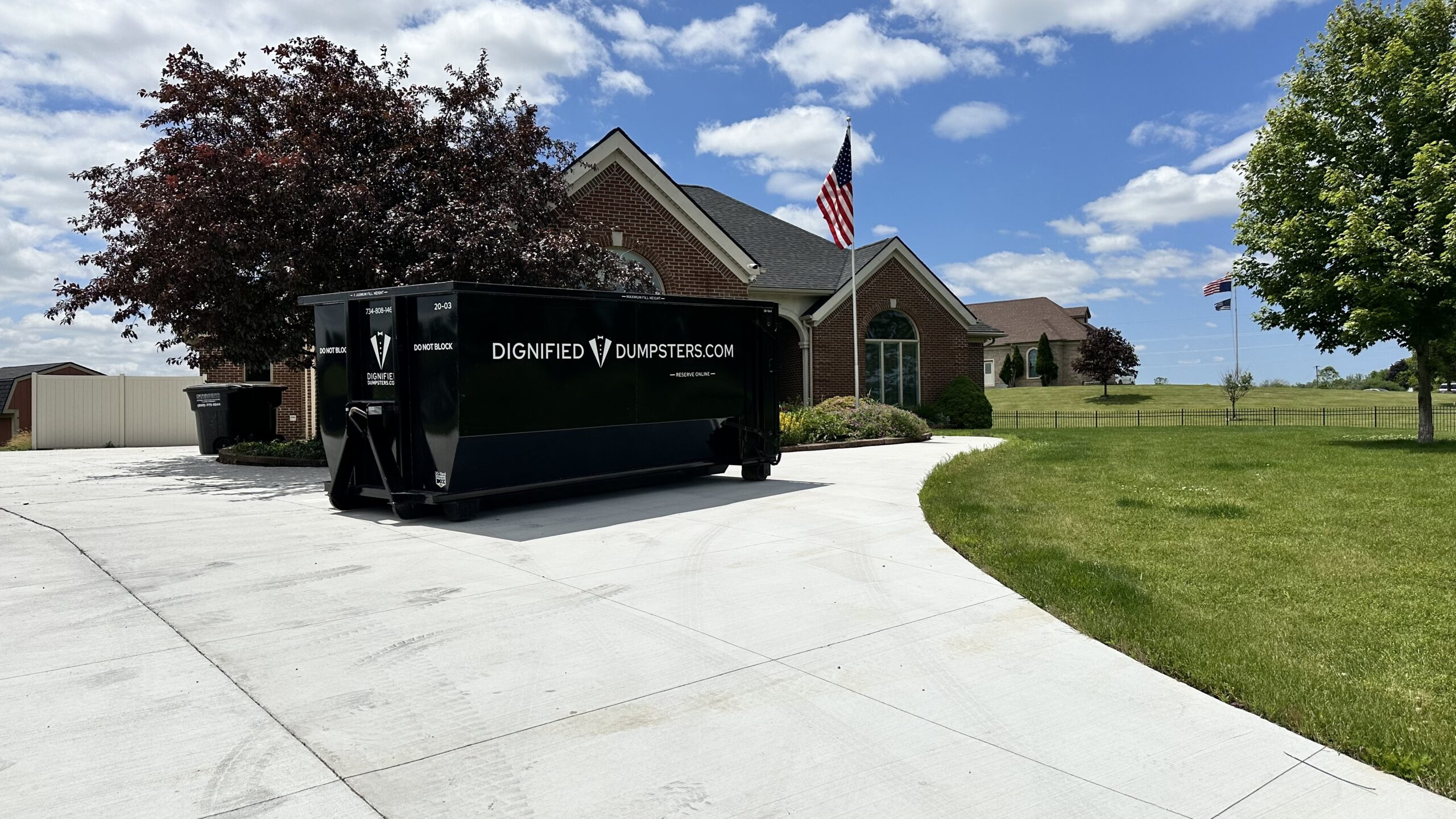 Driveway Protection: Will a Dumpster Damage My Driveway?