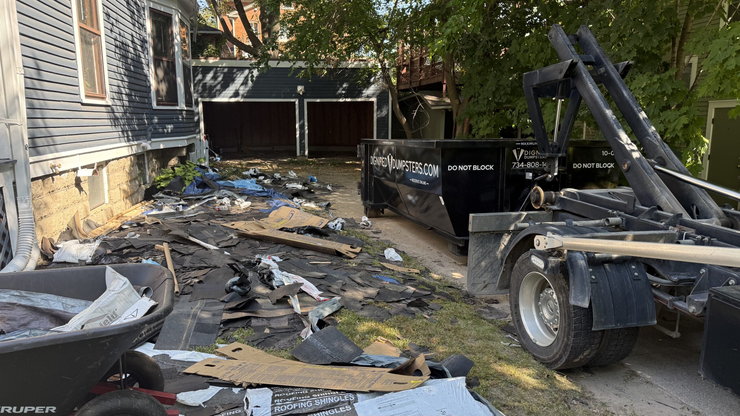 Roofing Dumpster Rental Guide for Ann Arbor & Brighton, MI