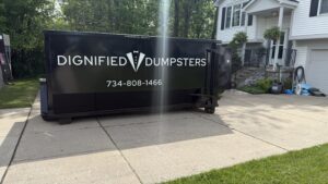 dumpster rental cost Livingston County