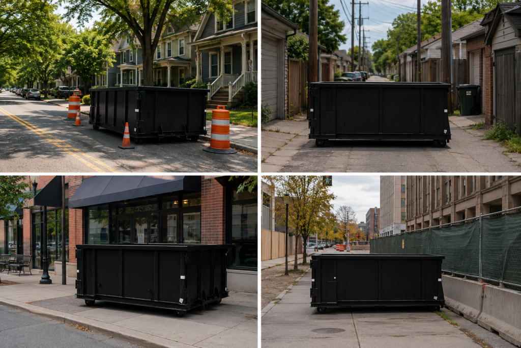 Dumpster permit Brighton
