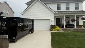 Paint, automotive fluids, pesticides, and chemicals that cannot go in a Michigan dumpster