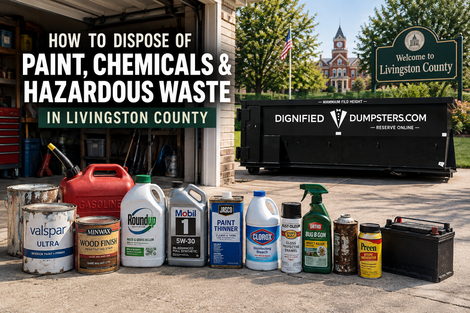 hazardous waste disposal in Livingston County